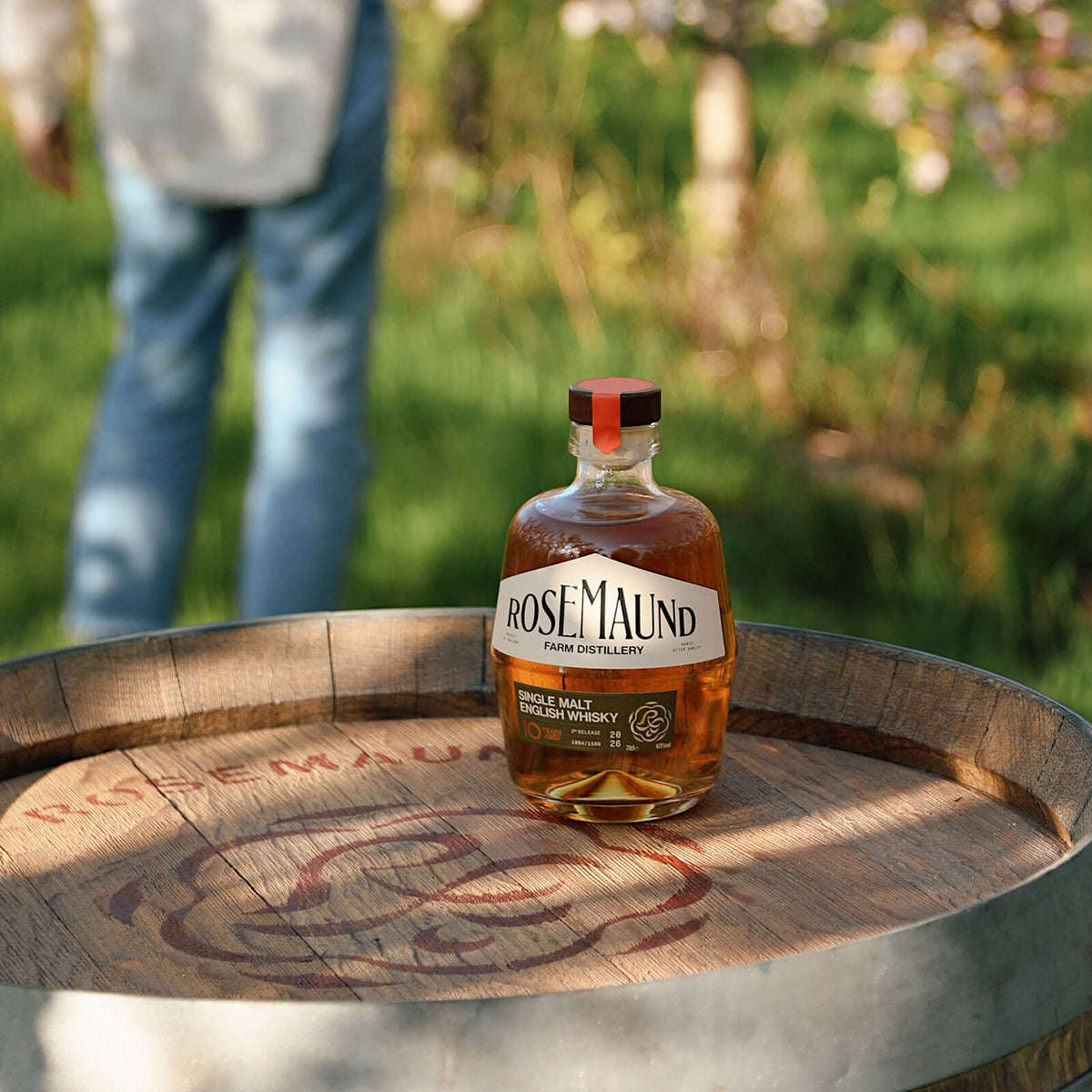 Rosemaund Orchard Cut bottle on cask