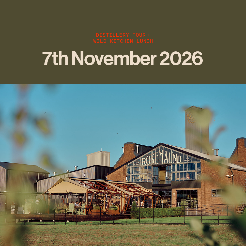 Distillery tours with three course lunch cooked in a Wild Kitchen at Rosemaund Farm Distillery in Herefordshire